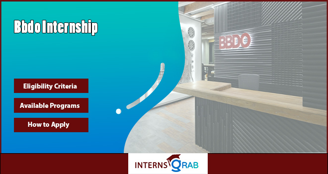 BBDO Internship | Explore Creative Advertising Roles