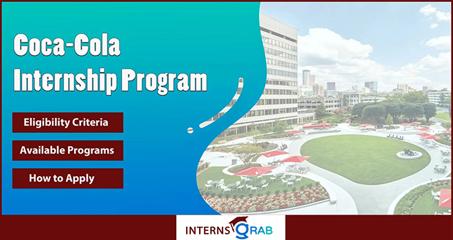 Coca Cola Internship: Launch Your Career with a Global Icon Coca Cola Internship: Launch Your Career with a Global Icon