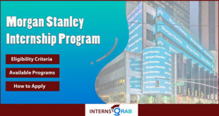 Morgan Stanley Internship – Learn From a Global Financial Leader