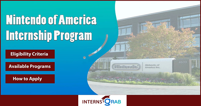 Nintendo Internship | Open Doors to a Gaming Career Nintendo Internship | Open Doors to a Gaming Career
