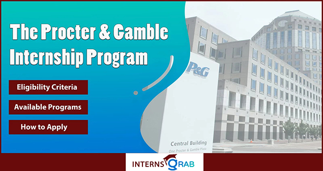 P&G Internship